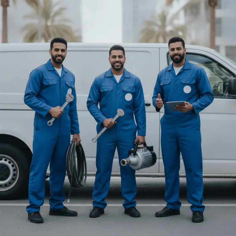 شفط مياه القبو فريق في الورقاء